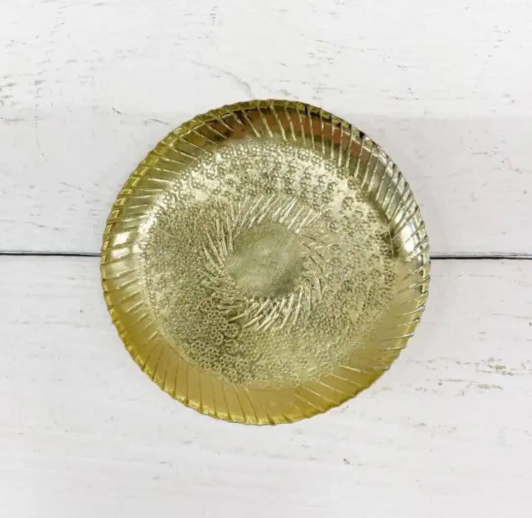 Plate Fez messing