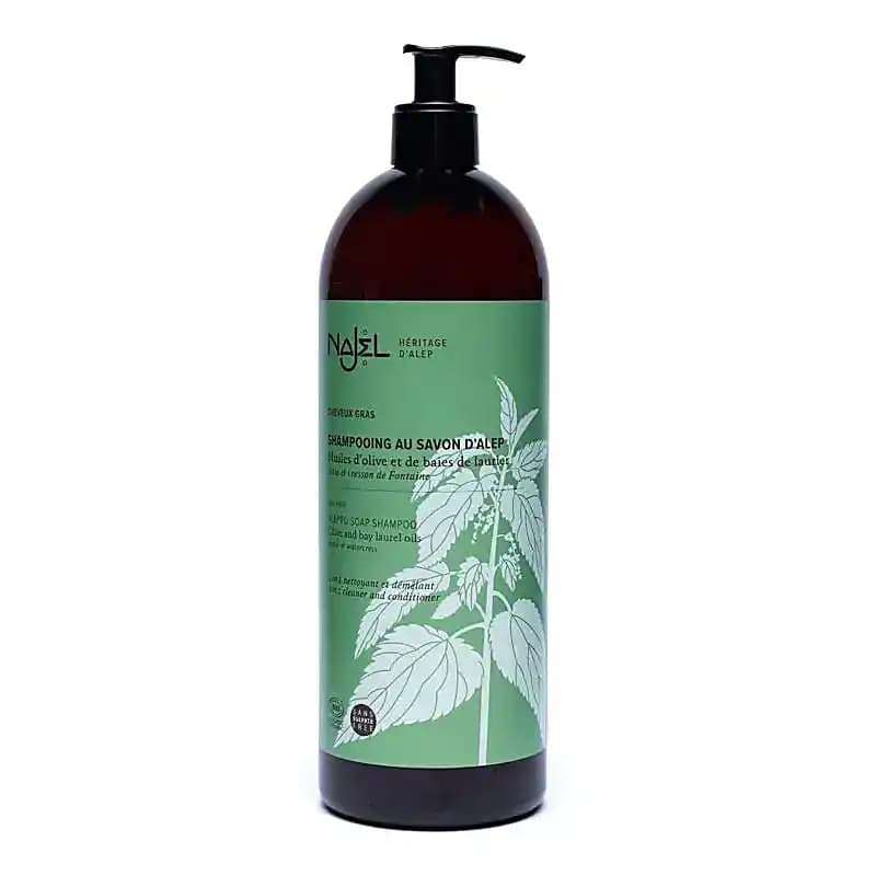 Najel Aleppo shampoo 2in1 voor vet haar 1000ml