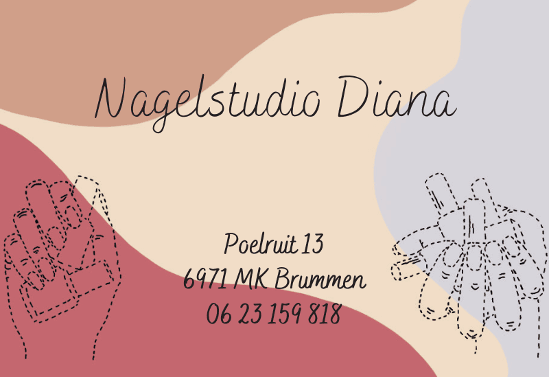 Nagelstudio Diana, Poelruit 13 in Brummen